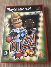 BUZZ ! LE QUIZ DU SPORT SONY PS2 PLAYSTATION 2 COMPLET FRANÇAIS RARE