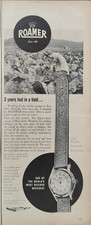 Rw Roamer Antimagnétique Étanche Publicité Montre 1 Page 1955 Originale 3B