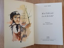 Jules Verne "Mathias Sandorf" illustrations Xavier Saint-Justh /Lidis 1963