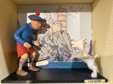 TINTIN ile noire LEBLON DELIENNE années 90 no pixi moulinsart tintinimaginatio