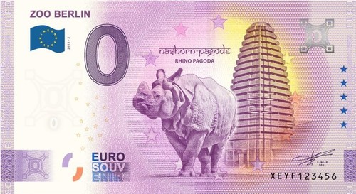 Billet souvenir 2023 - billet, allemagne