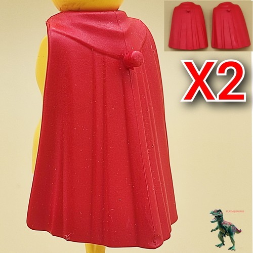 Playmobil cape rouge - x2,