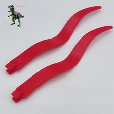 X2 Playmobil drapeau rouge-chevalier médiéval-bateau anglais-cravate-guerrier...