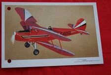 AVIATION- STAMPE SV 4 ROUGE GUY BROCHOT  N°86 CARTE POSTALE
