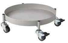 IKEA OLIVBLAD Support Plante sur Roues Gris Clair, 32 cm, 12 2/3" Neuf