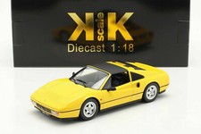 FERRARI 328 GTS SPIDER HARD TOP 1985 YELLOW KKSCALE KKDC180552 1:18 180552