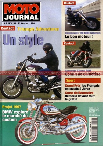 Moto journal 1219 essai - moto,