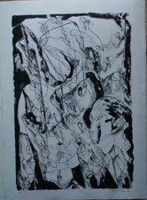 Composition en noir et blanc