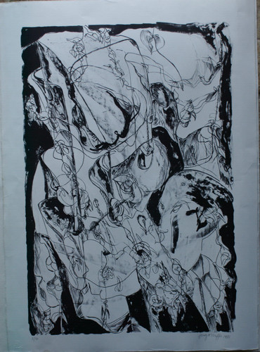 Composition noir blanc - composition,