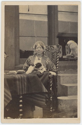 Cdv circa 1865 - femme, en