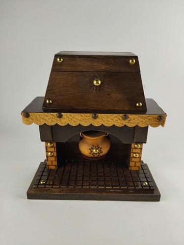 Cheminée miniature bois - cheminée,