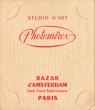 ANCIENNES PHOTOGRAPHIES SERIE 4 PHOTOS PHOTOMATON JEUNE HOMME PREND LA POSE