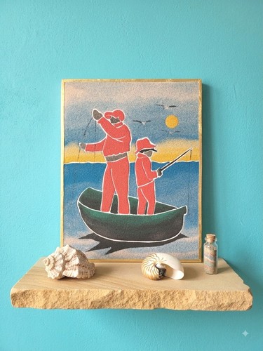 Tableau encadré illustration