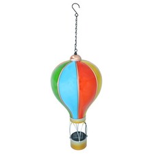 Grande lanterne ballon arc-en-ciel solaire décor de jardin suspendu avec...