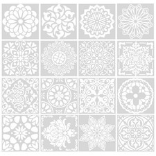  16 Pcs Pochoir De Peinture Pulvérisation Des Pochoirs En Aérosol