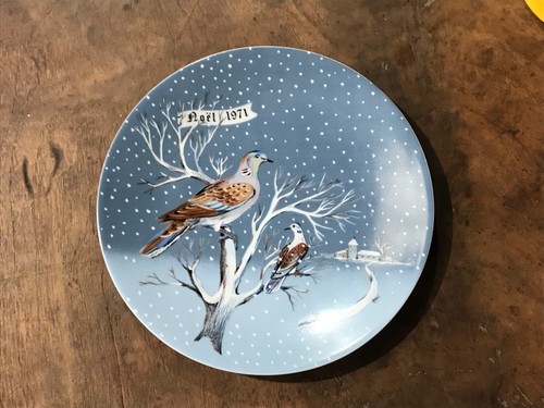 Assiette décorative - , en