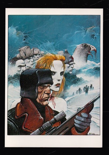 Enki bilal carte postale - enki, .