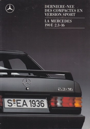 Catalogue brochure mercedes - brochure,
