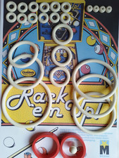 FLIPPETR GOTTLIEB -RACK'EM UP  -KIT ELASTIQUES CAOUTCHOUC-pinball rubber kit