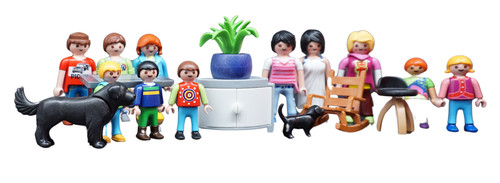 Playmobil grande famille femme