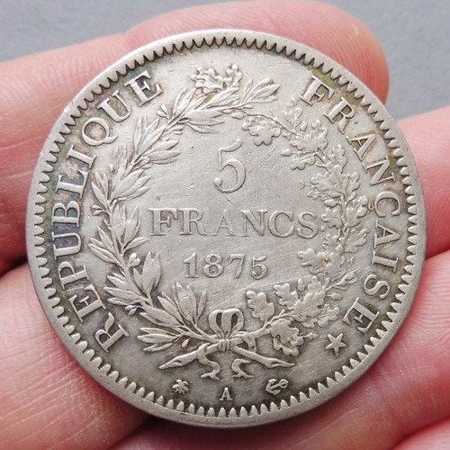 Iiie république 5 francs - république,