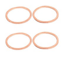 4pcs 36mmx42mmx2mm cuivre