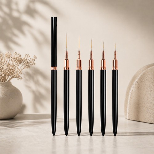Lot pinceaux liner nail - lot,