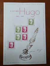 Bloc Victor Hugo Neuf** Salon philatélique d'automne 2025