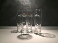 6 NOUVEAUX VERRES A BIERE HEINEKEN STAR 25 CL NEUFS  + 12 SOUS BOCKS !!!!