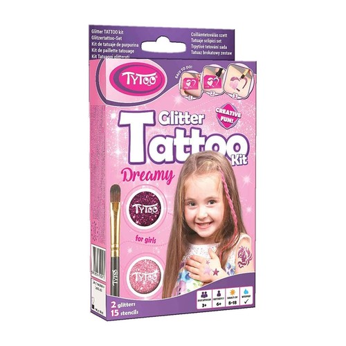 Kit tatouage paillettes - à,