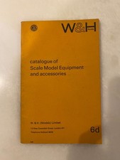 Old catalogue model trains W