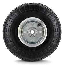 Roue Gonflable Diable Diamètre 26 cm Rechange Brouette Chariot Jante en Acier