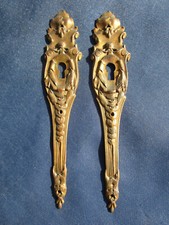 2 entrées serrure laiton