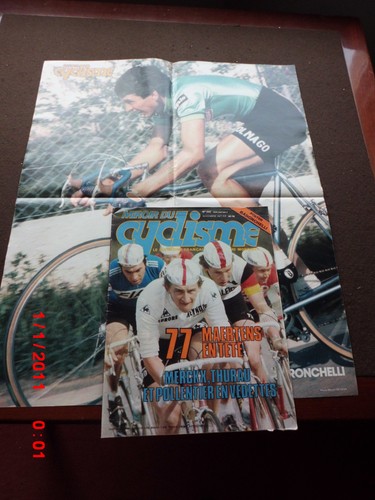 Miroir cyclisme 1977 poster - cyclisme,