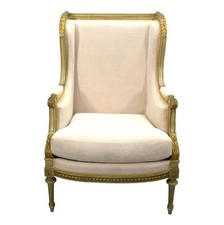Fauteuil bergère de style