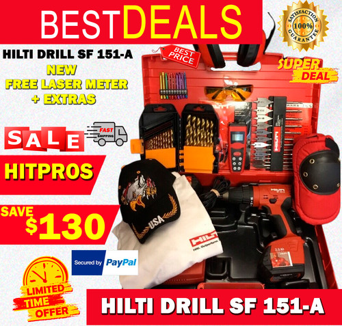 Hilti drill 151 new - drill, sf