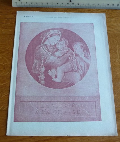 Ancien protège cahier - ancien, protège-cahier