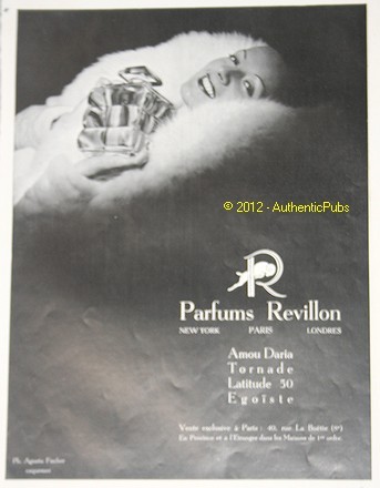 Publicite 1937 parfum - publicite,