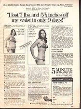 Vintage advertising print ad