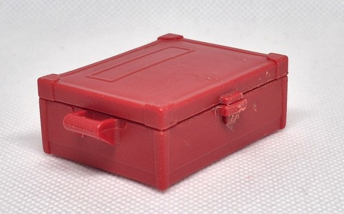 Malle valise rouge - valise,