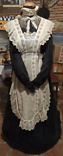 rare  Ancien vêtement de  soubrette complet et XX  Cole , tablier ,robe ,