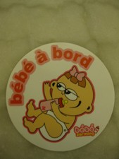 Autocollant Bebe A Bord Fille