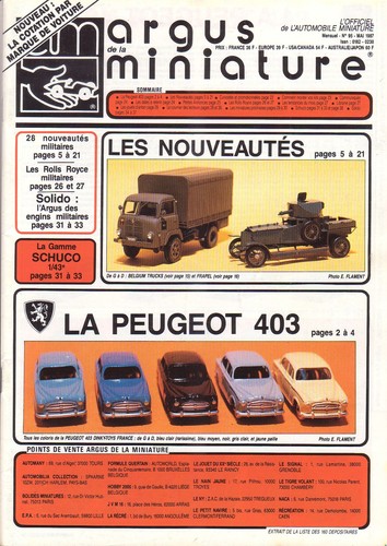 Argus miniature 95 - argus, n°