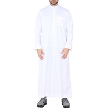 Jubba Robe Blanche Thobe