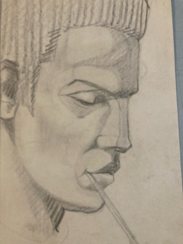 Beau dessin crayon portrait - beau,