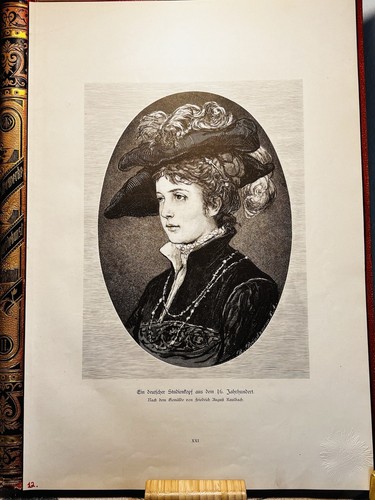 Tête étude allemande - tête,
