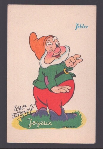 Carte postale les - postale, nains