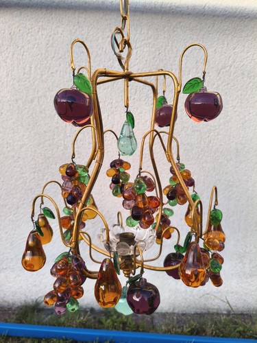Lustre cage fruits - lustre, cage,