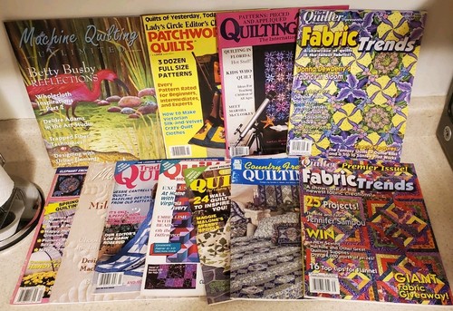 Lot quilting magazines - 11,
