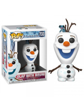 NEUVE FUNKO POP 733 Disney Frozen 2 Olaf with Bruni reine des neiges